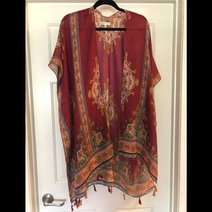 Woven Heart Kimono
